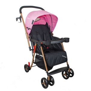 Coche Paseo Twister Gold Rosado
